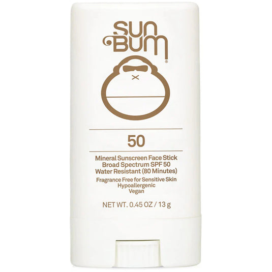 Sun Bum SPF 50 Mineral Sunscreen Face Stick - 0.45oz