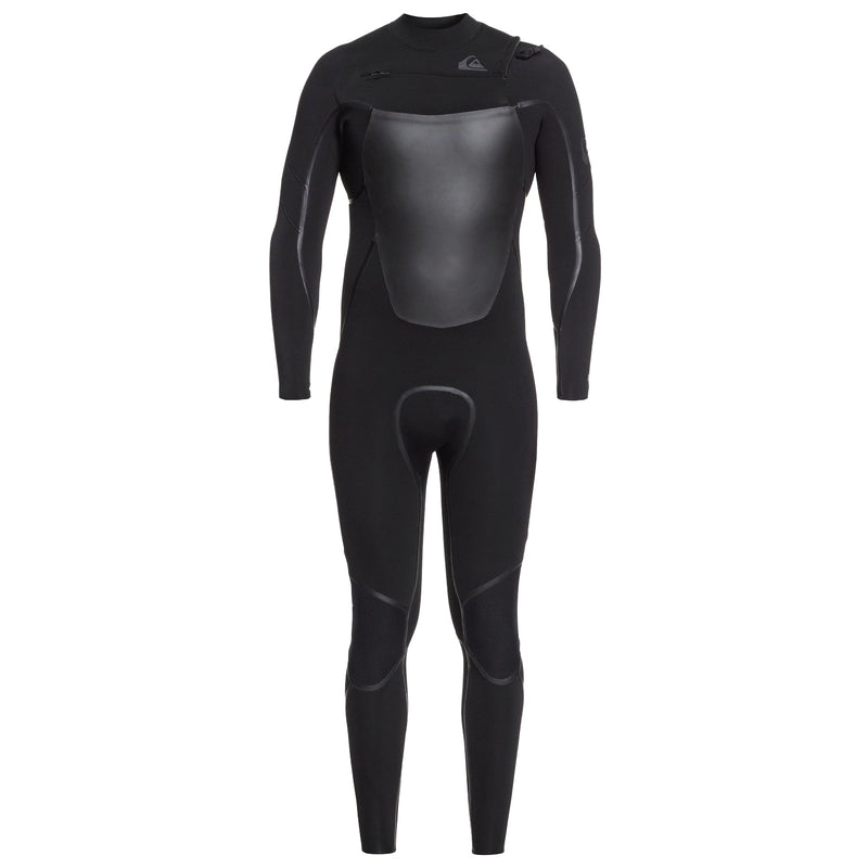 Load image into Gallery viewer, Quiksilver Syncro Plus 4/3 Chest Zip Wetsuit - Black/ Jet Black
