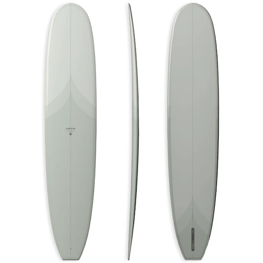 Taylor Jensen Series Singleton Thunderbolt Silver Surfboard