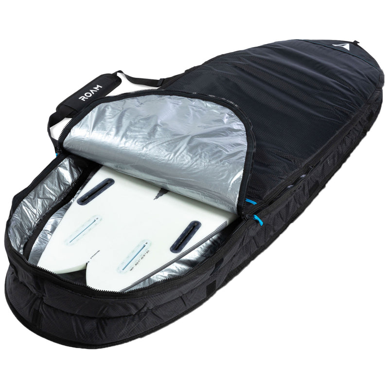 Load image into Gallery viewer, Roam Fish Tech Double Slim Plus Travel Surfboard Bag

