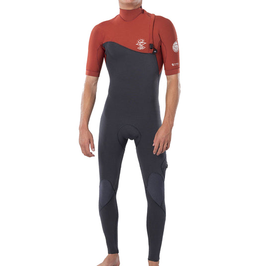 Rip Curl E-Bomb S/S 2mm Zip Free Wetsuit  - Front