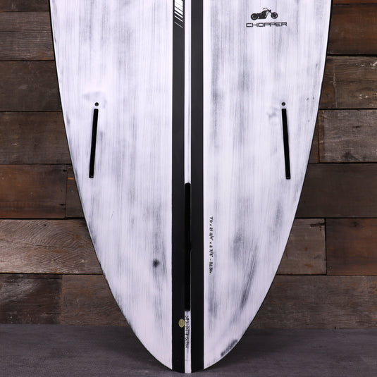 Torq Chopper ACT 7'6 x 21 ¾ x 2 ⅞ Surfboard - Black Rails