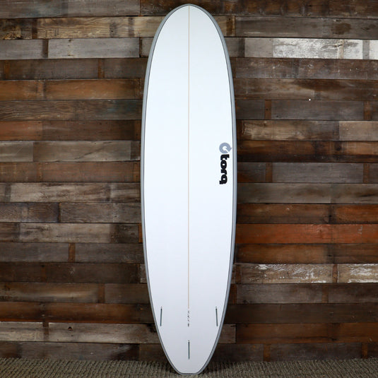 Torq Mod Fun V+ TET 7'4 x 22 x 3 Surfboard - Grey Rail Pinline • DAMAGED