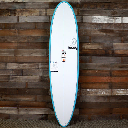 Torq Mod Fun TET 7'6 × 21 ½ × 2 ⅞ Surfboard - Blue/White Pinline