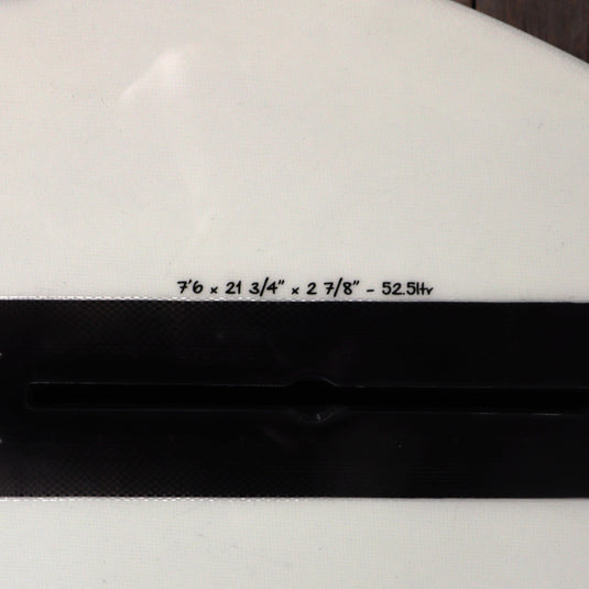 Torq Chopper TEC 7'6 x 21 ¾ x 2 ⅞ Surfboard - Grey Polished