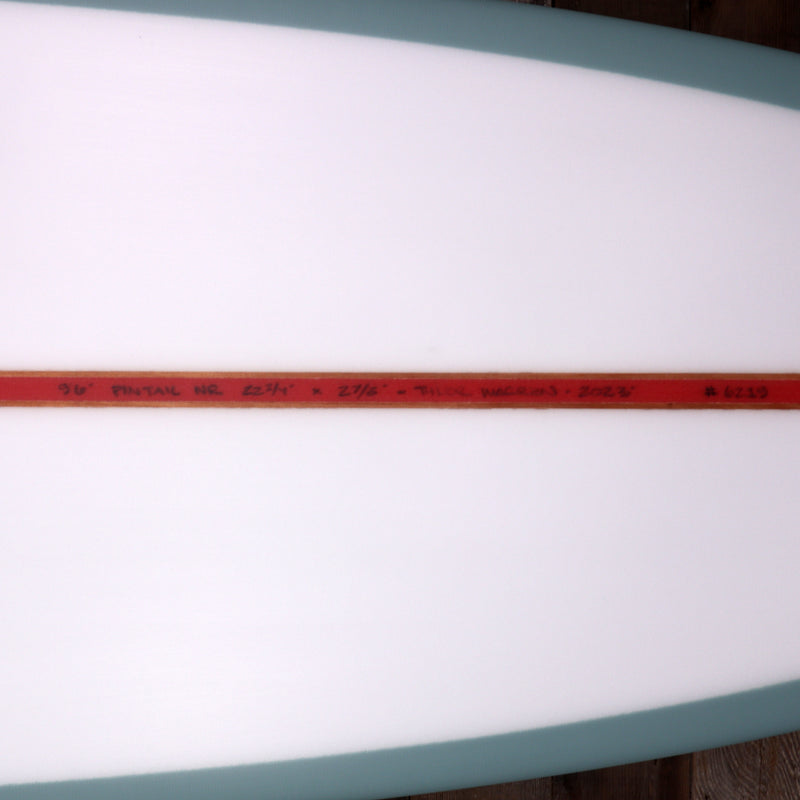 Load image into Gallery viewer, Tyler Warren Shapes Pintail Noserider 9&#39;6 x 22 ¾ x 2 ⅞ Surfboard - Sea Foam
