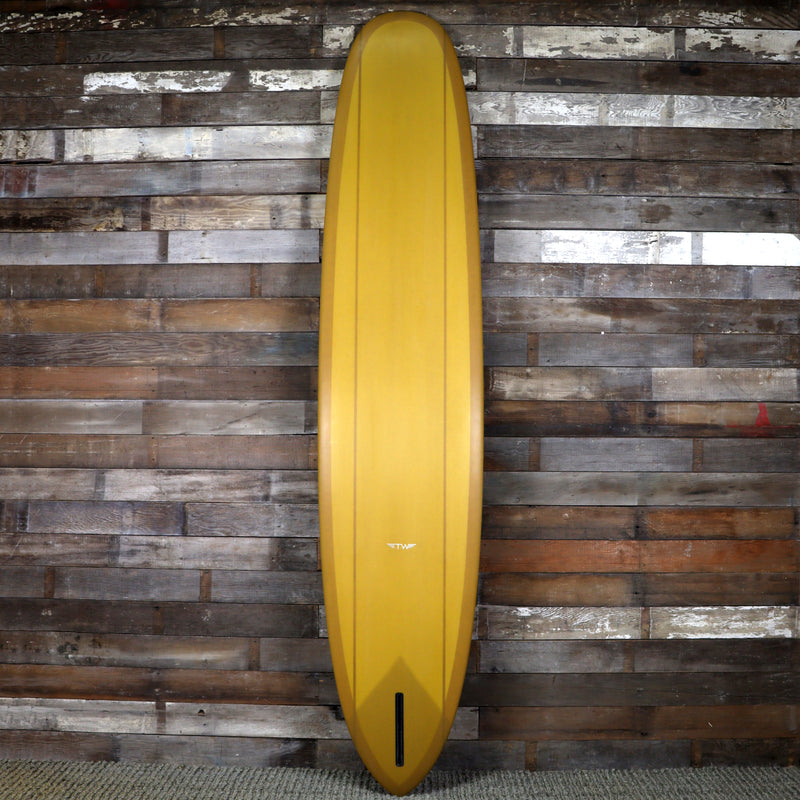Load image into Gallery viewer, Tyler Warren Shapes One Fin Pin 9&#39;6 x 23 x 2 ⅞ Surfboard - Camel Gold • DAMAGED
