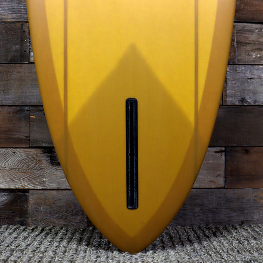 Tyler Warren Shapes One Fin Pin 9'6 x 23 x 2 ⅞ Surfboard - Camel Gold • DAMAGED