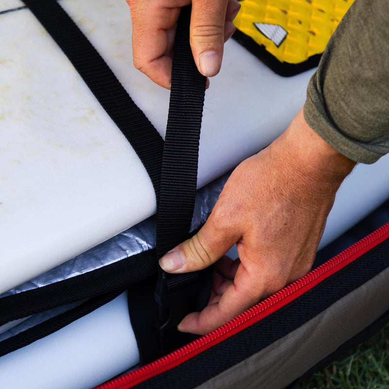 Load image into Gallery viewer, VEIA John John Florence 2-3 Convertible Travel Surfboard Bag
