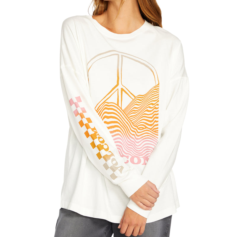 Load image into Gallery viewer, Volcom Women&#39;s Werking Doubles Long Sleeve T-Shirt
