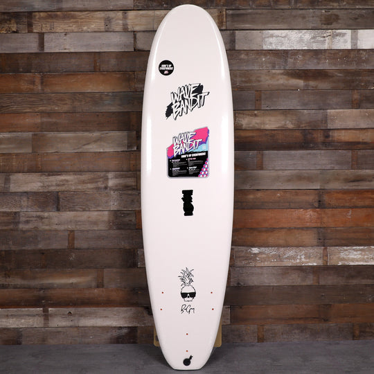 Wave Bandit Easy Rider × Ben Gravy 7'0 × 22 × 3 ⅛ Surfboard - White/Blue