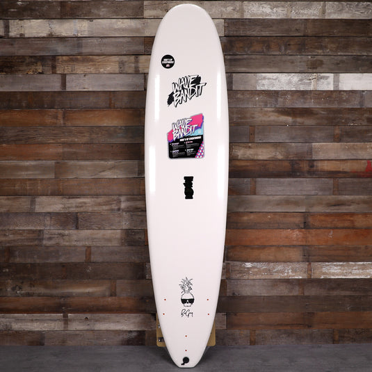 Wave Bandit Easy Rider × Ben Gravy 8'0 x 23 x 3 ⅜ Surfboard - White/Blue
