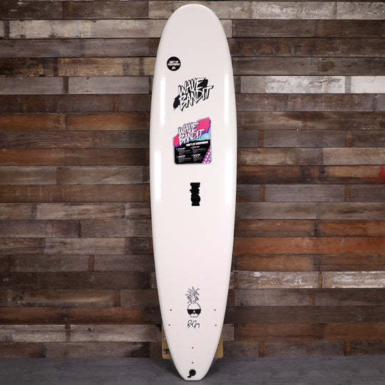 Wave Bandit Easy Rider × Ben Gravy 8'0 x 23 x 3 ⅜ Surfboard - White/Blue