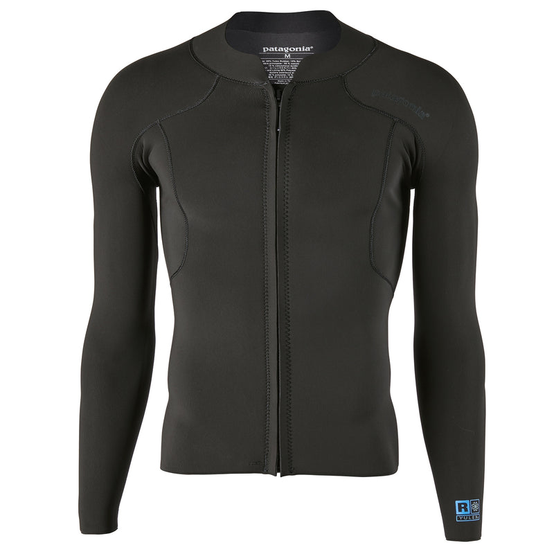 Load image into Gallery viewer, Patagonia R1 Lite Yulex 1.5mm Front Zip Long Sleeve Jacket - Black
