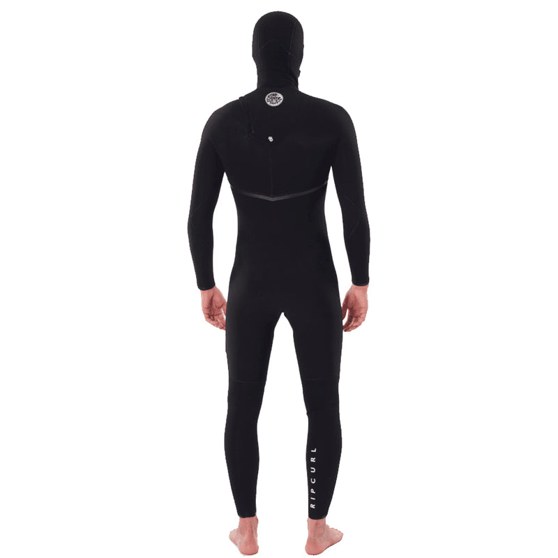 Load image into Gallery viewer, Rip Curl E- Bomb 4/3 Zip Free Hooded Wetsuit - Back
