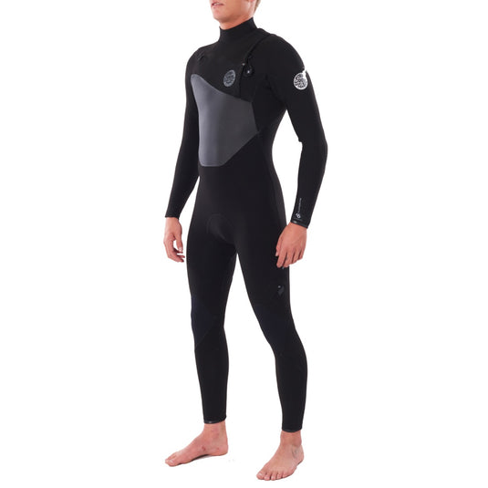 Rip Curl Flashbomb 4/3 Chest Zip Wetsuit - Green