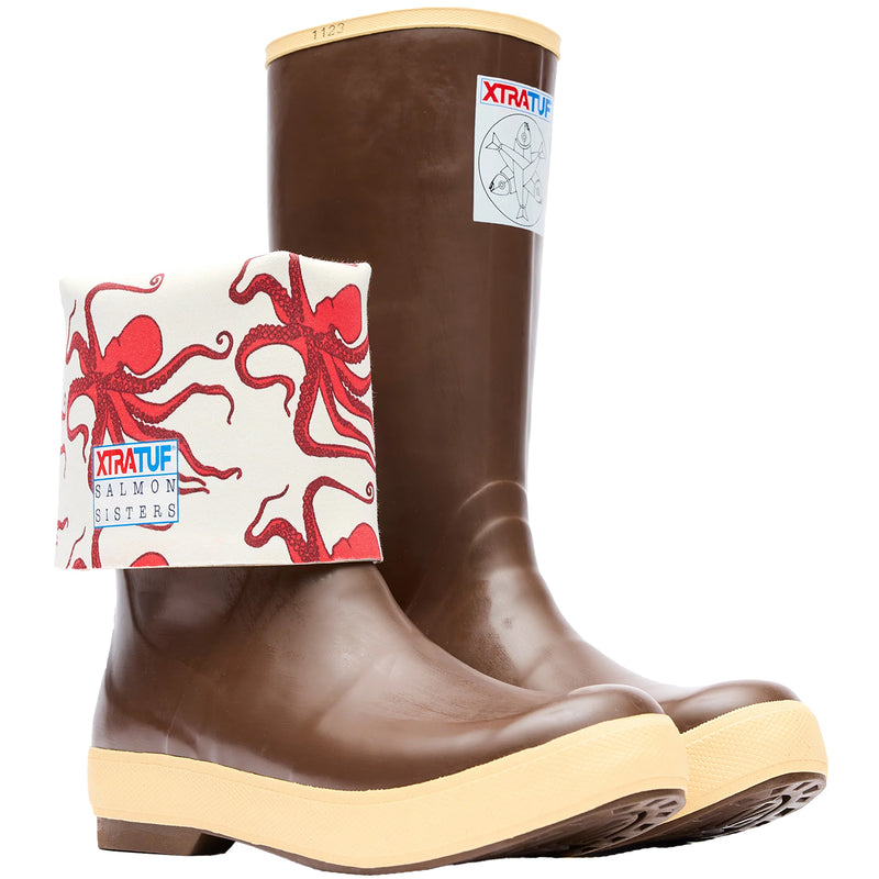 Load image into Gallery viewer, XTRATUF Women&#39;s Salmon Sisters 15&quot; Legacy Waterproof Boots
