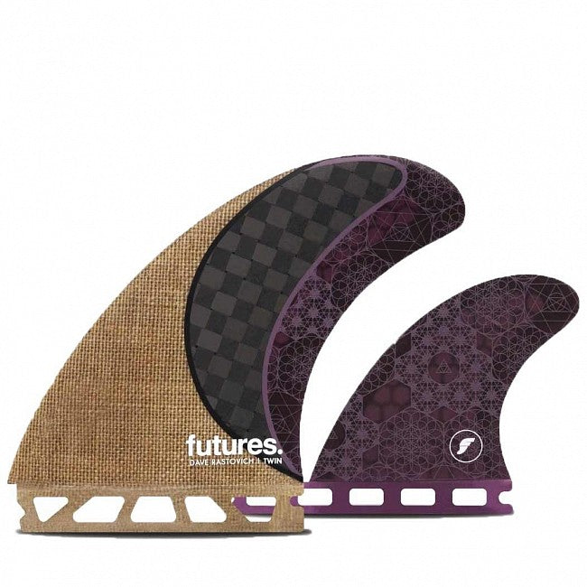 UPSURF Surfboard Twin Keel Fin Surf Thruster FCS or Future 
